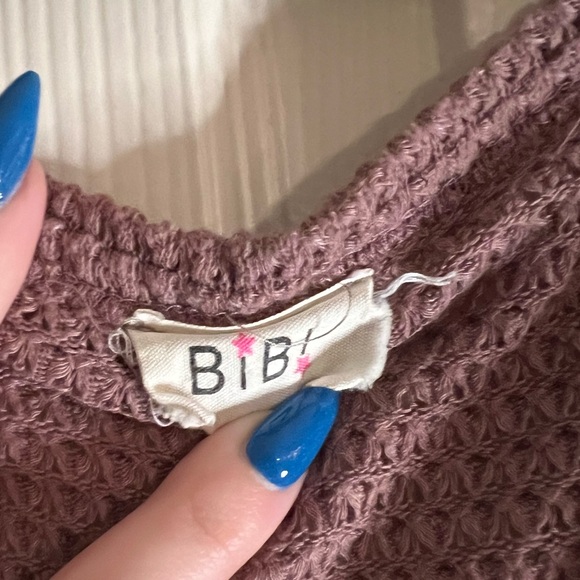 Mauve and Leopard Sweater. Plus size and meant to be flowy. - Picture 3 of 3